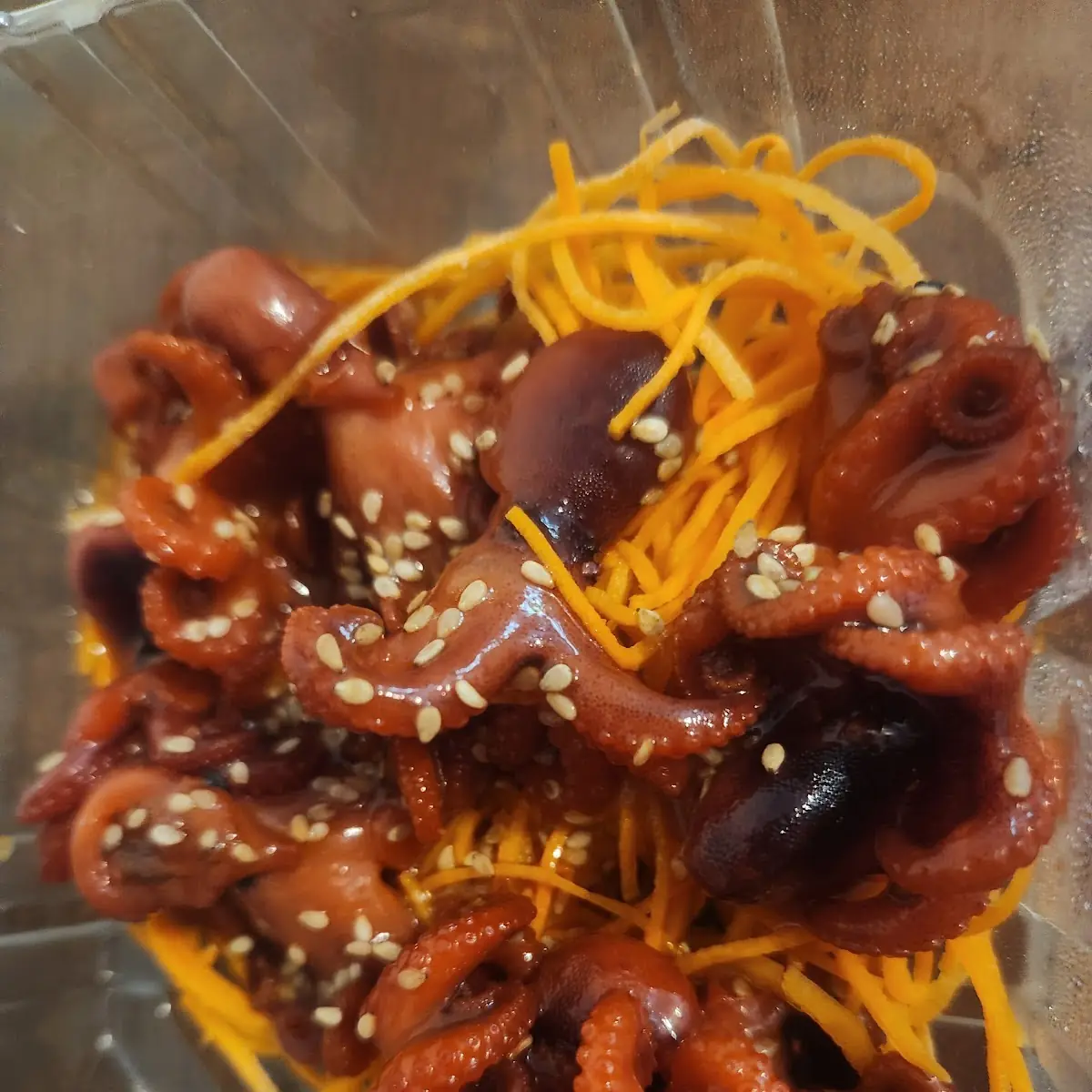 Cooked Baby Octopus