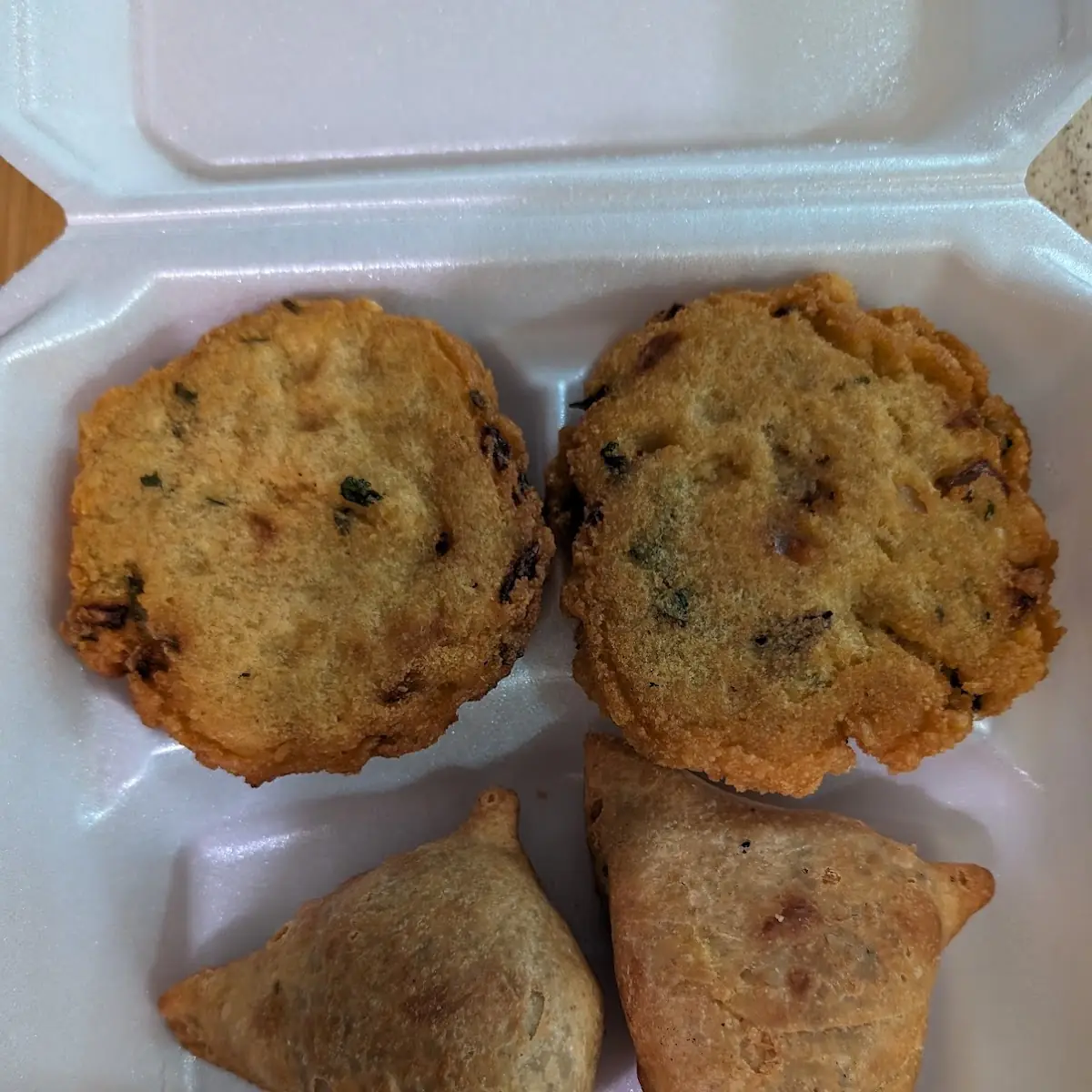 Bara and Samosa