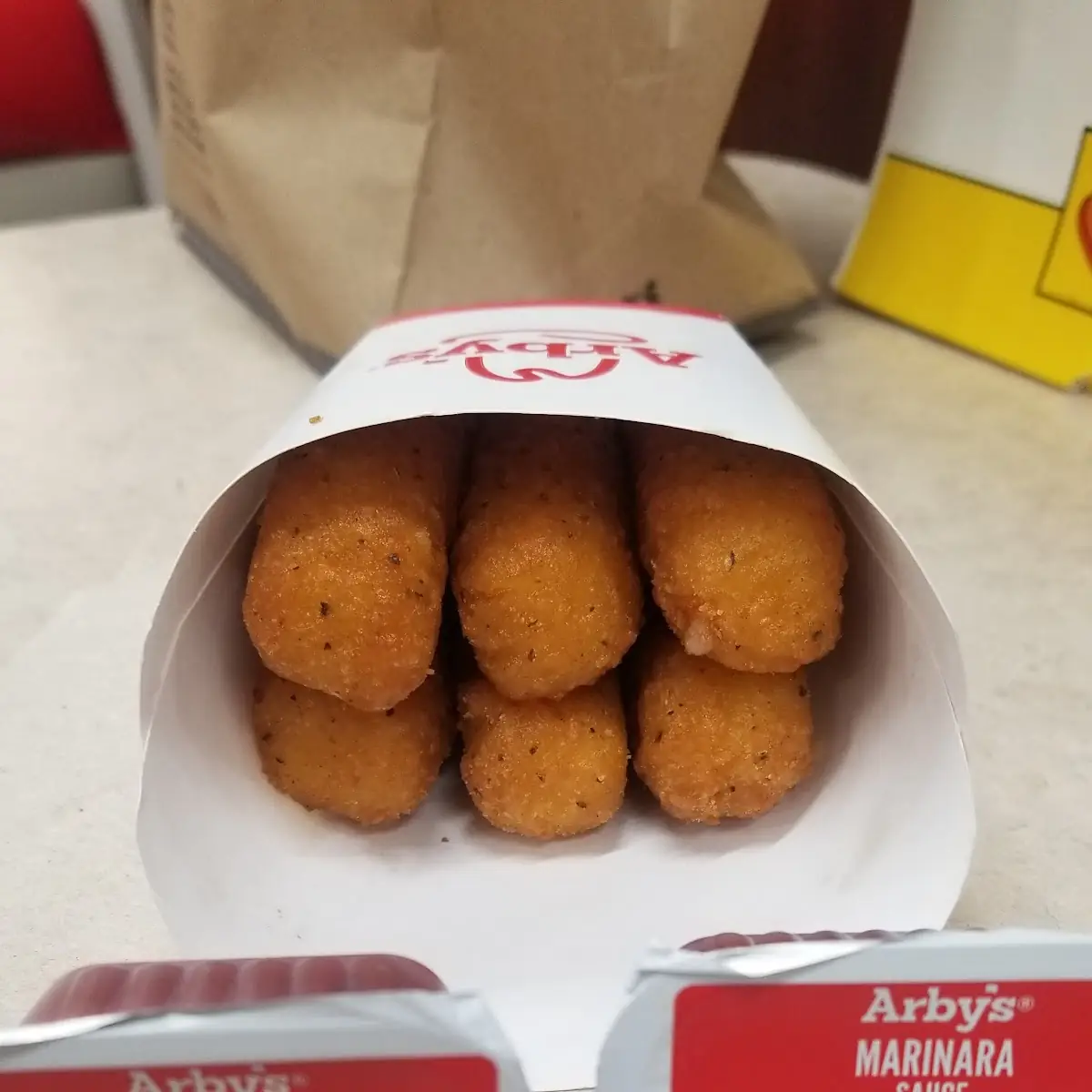 6 Piece Mozzarella Cheese Sticks