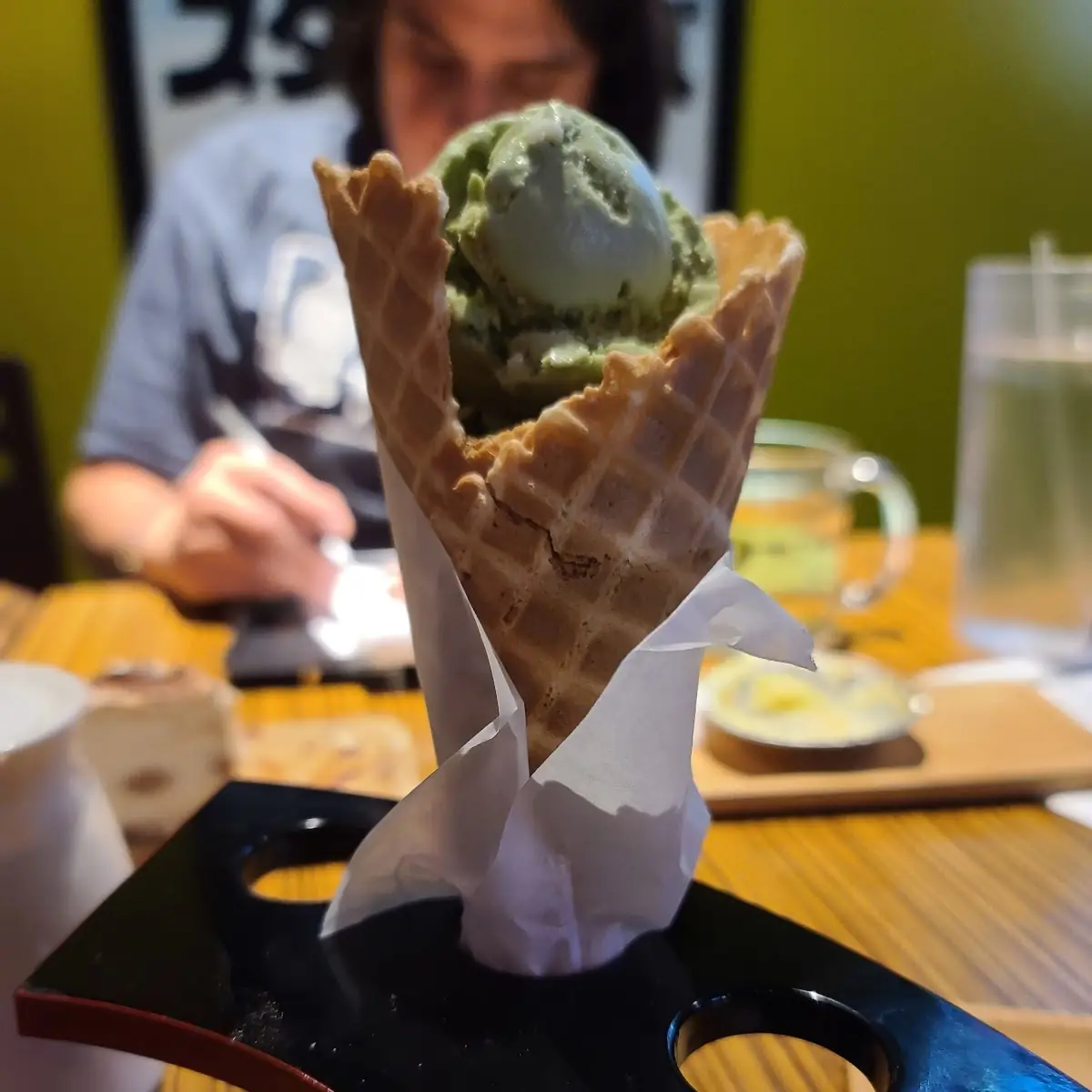 Tempura Green Tea Ice Cream