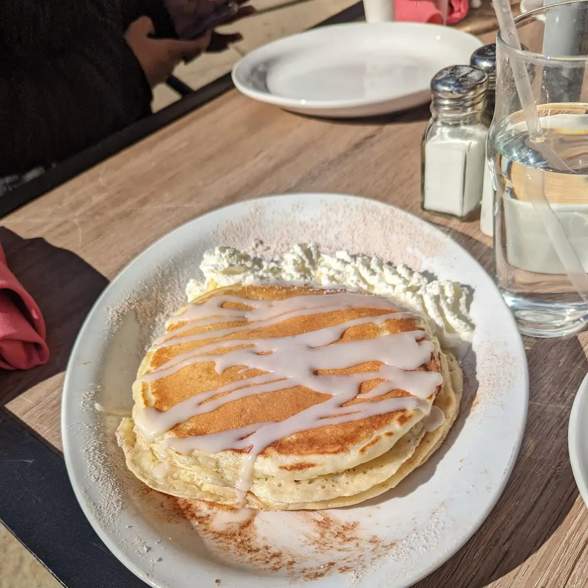 Cinnamon Roll Pancakes