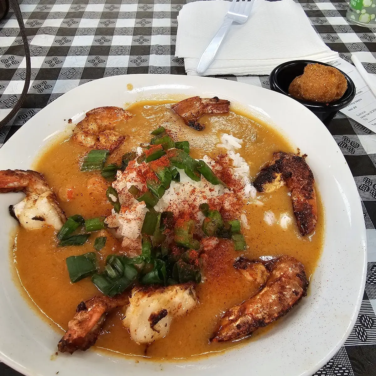 Betta Trio Crawfish or Shrimp Etouffee