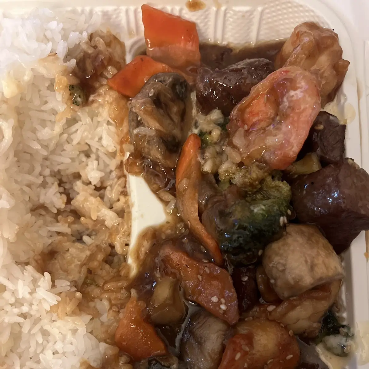 SH3 Triple Delight in Garlic Sauce