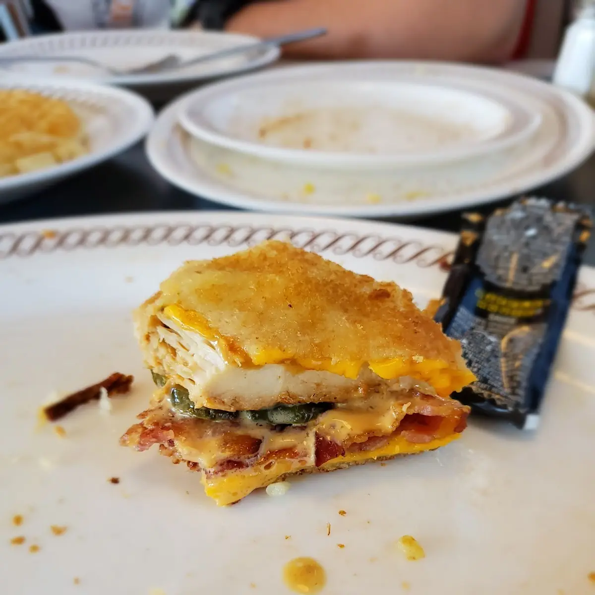 Texas Toast Chicken Melt