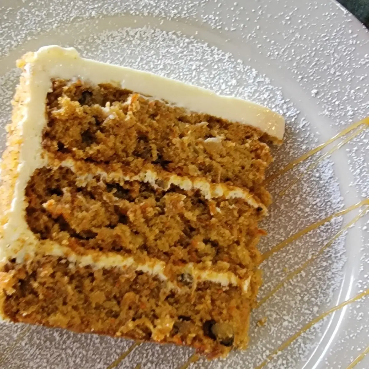 Pineapple Carrot Cake Slice