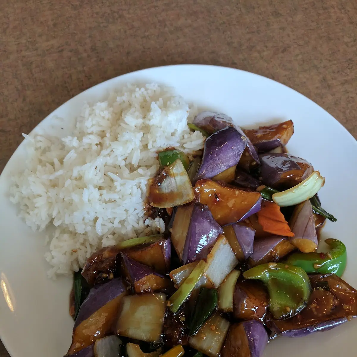 Eggplant in Garlic Sauce