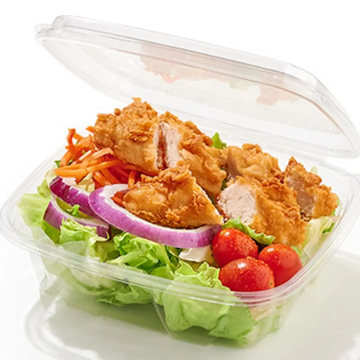 Chicken Topper Garden Salad