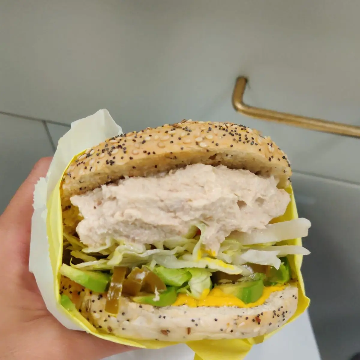 Everything Bagel with Avocado