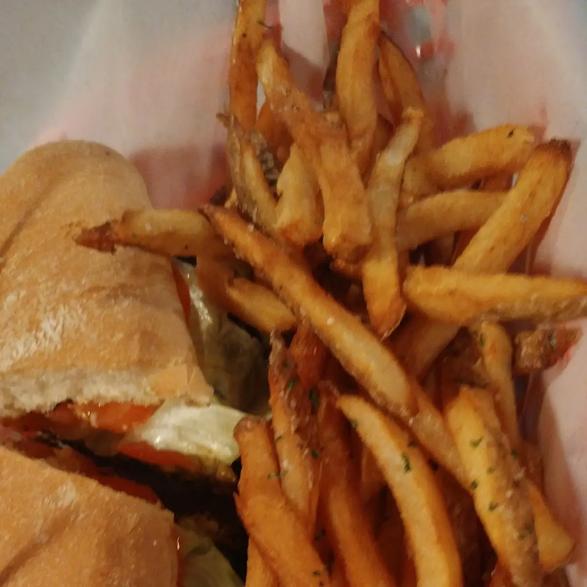 Fish Sandwich with Fries