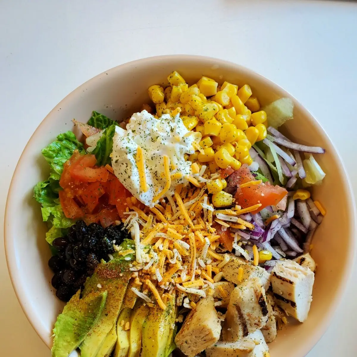 Grilled Chicken Burrito Bowl