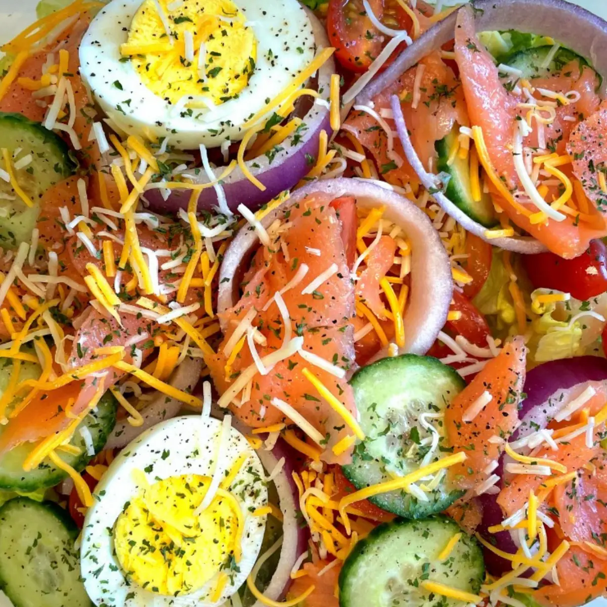 Smoked Salmon Salad