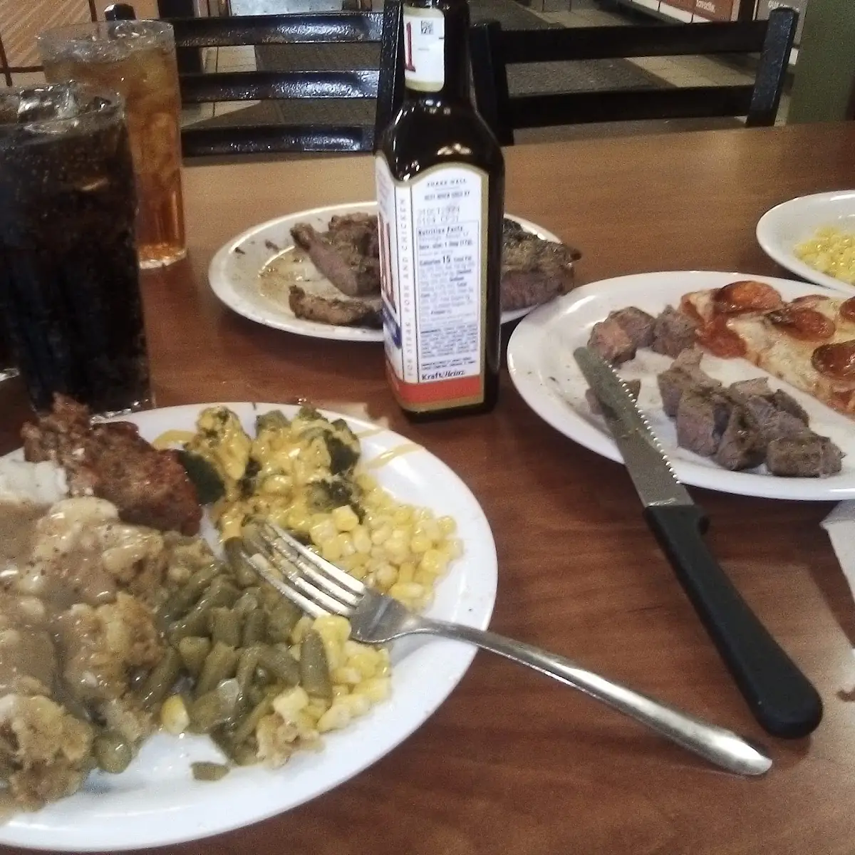 Pizza and Steak