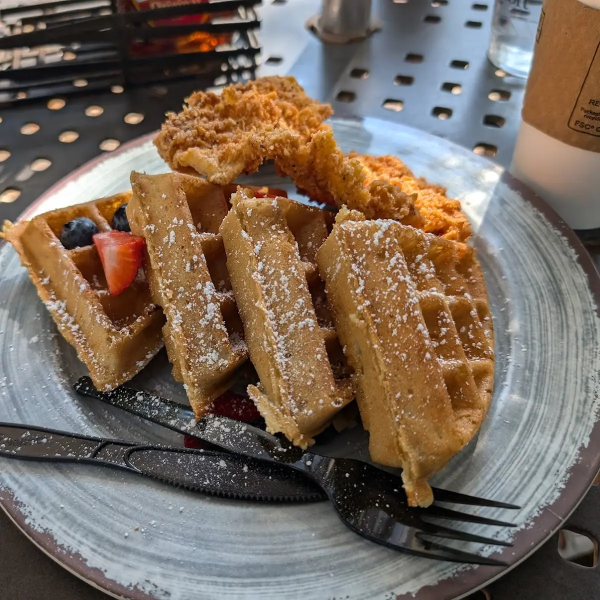 Chicken and Waffles