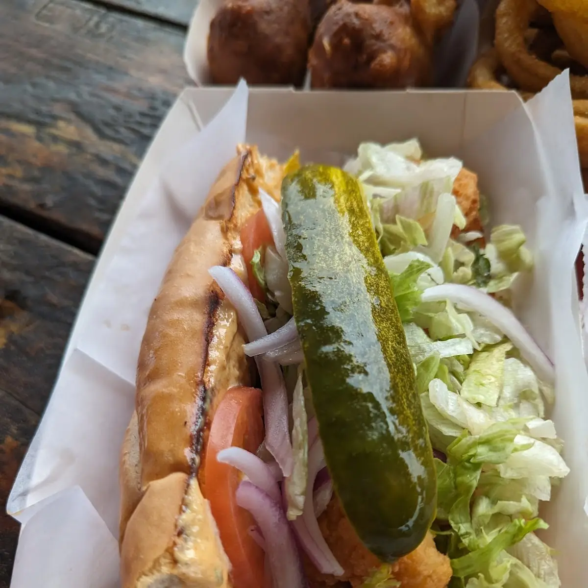 Shrimp PO'Boy