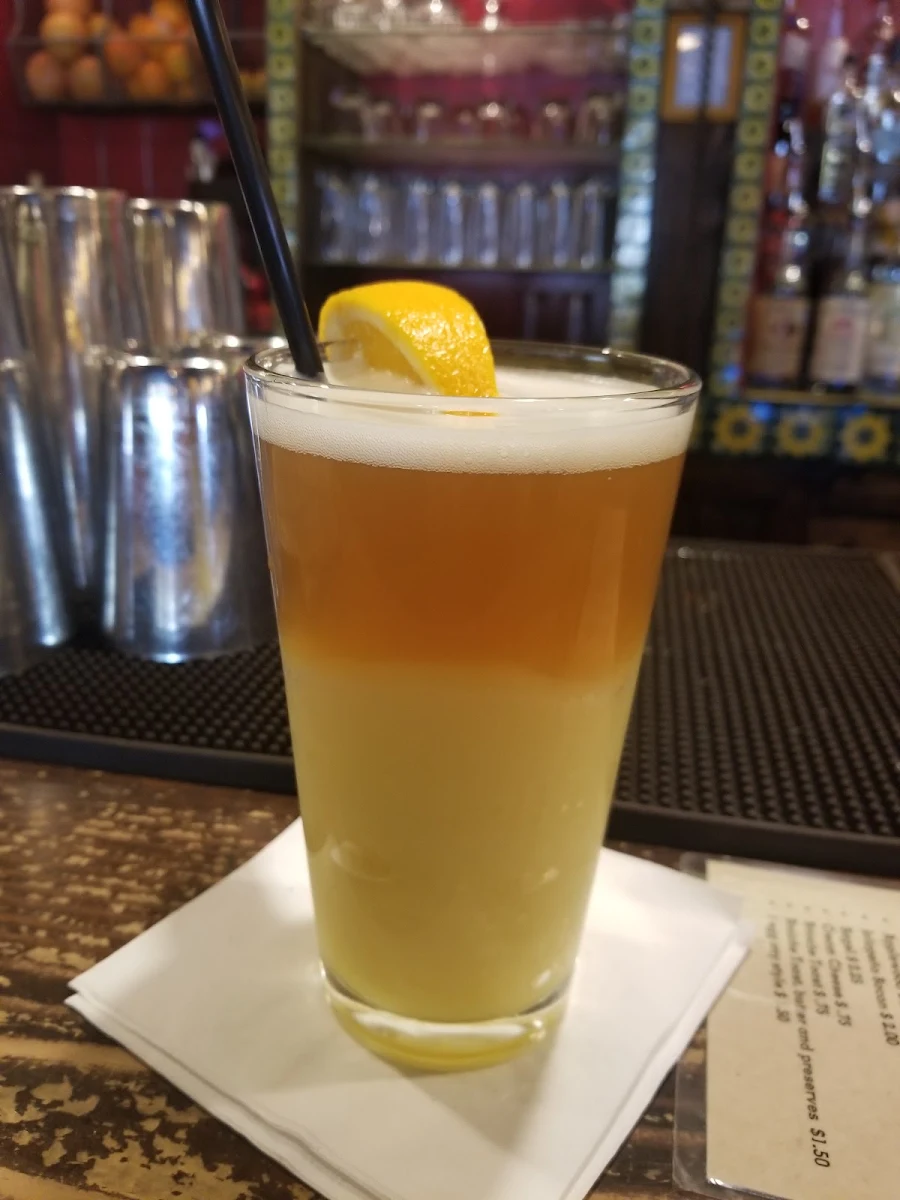 Frozen Screwdriver and Wheat Beer