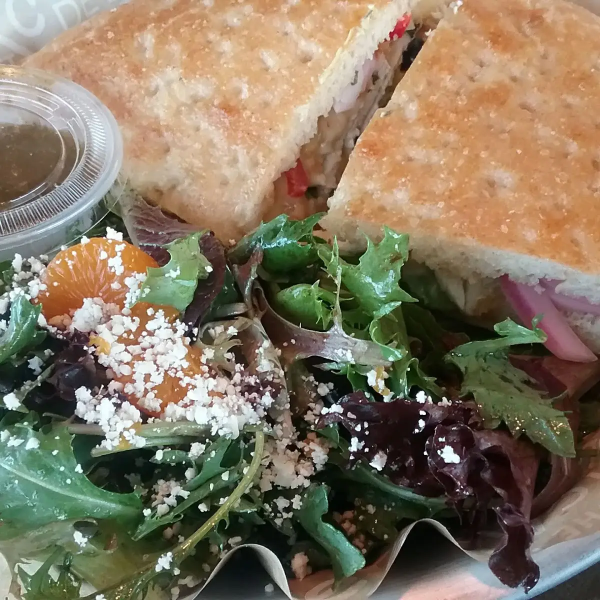 Chicken Cilantro Torta