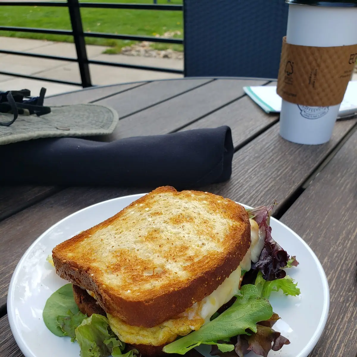 Breakfast Sandwich with Scrambled Eggs