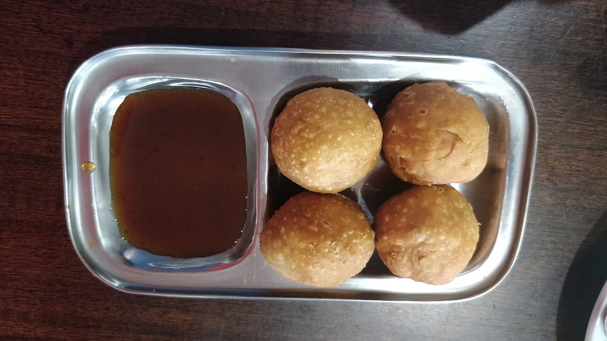 Moong Dal Matar Kachori, Savariya - Pure Vegetarian Eatery
