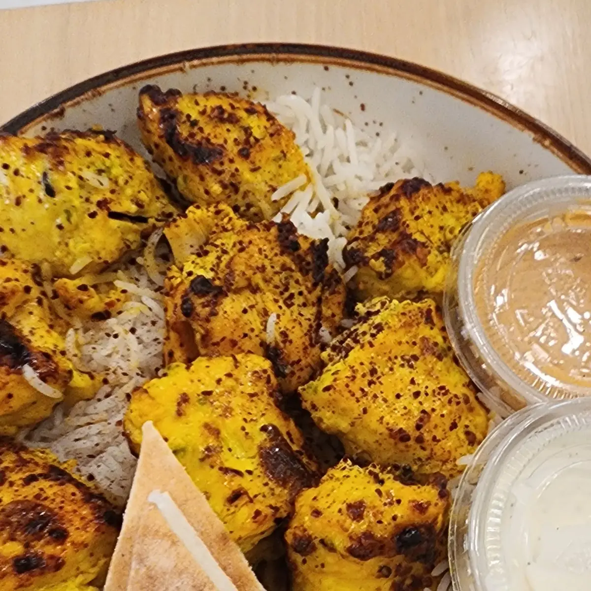 Chicken Kabob Plate