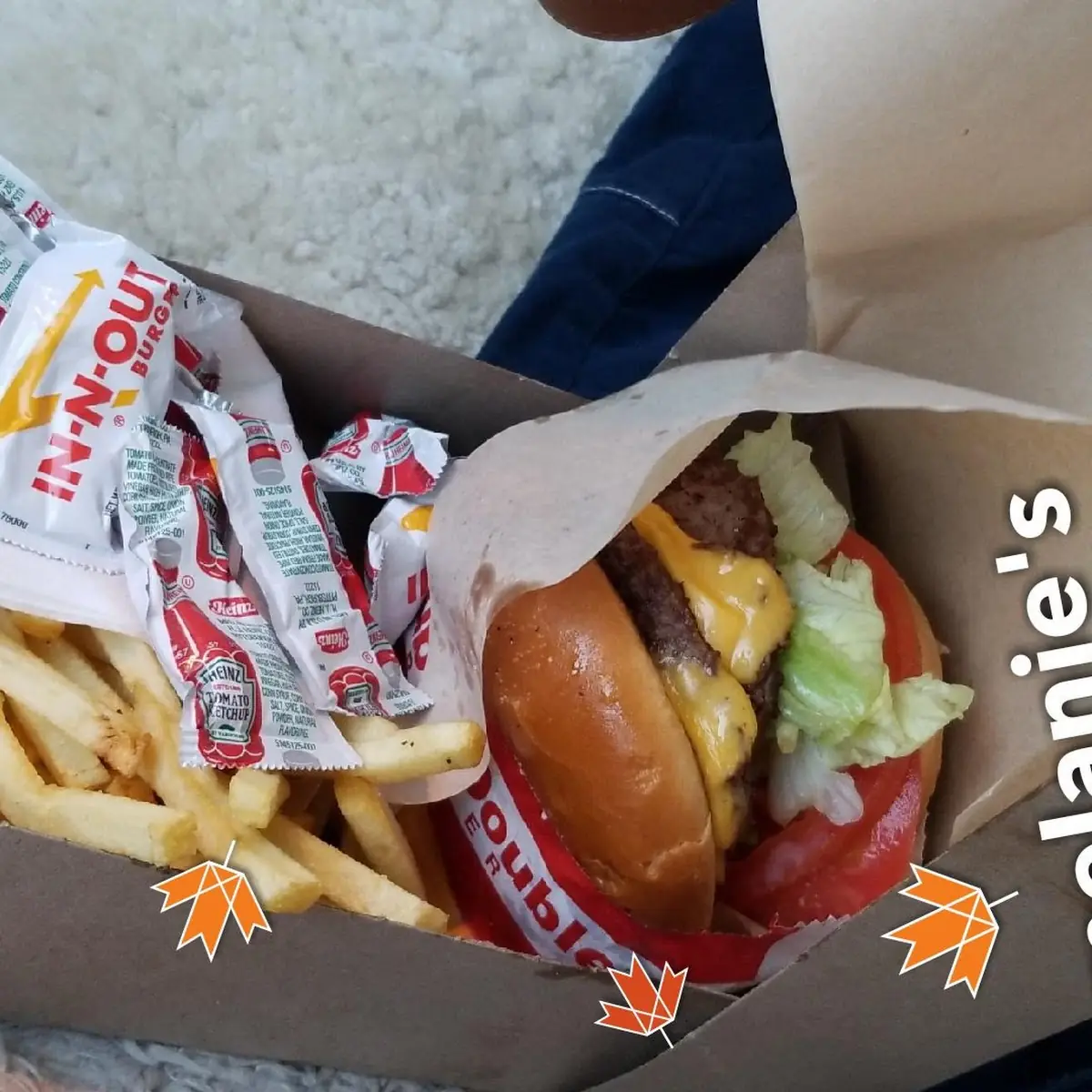 Double Double Cheeseburger Combo Box