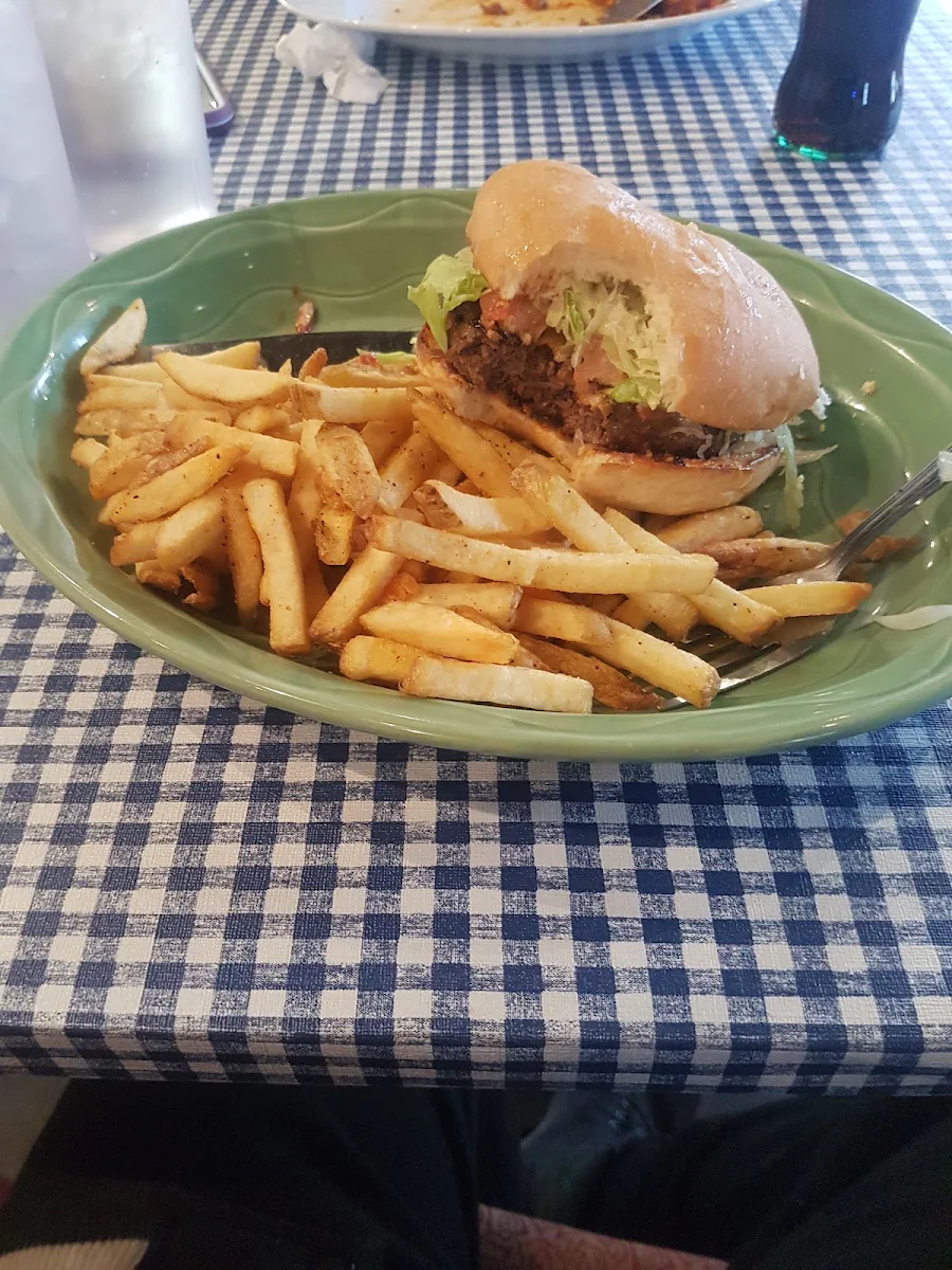 Burger and Fries