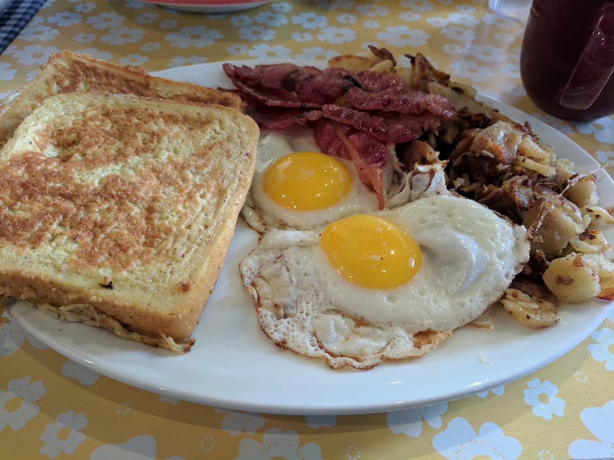 French Toast Combo with Bacon