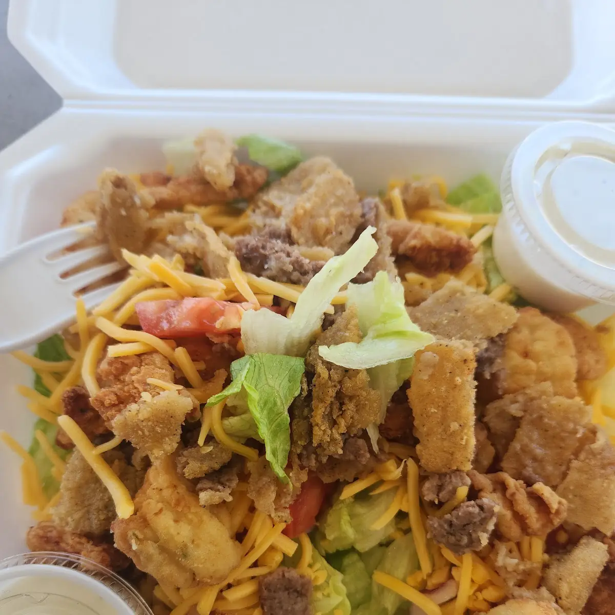 Chicken Salad Steak Added