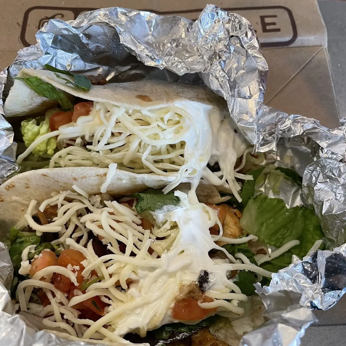 Soft Chicken Tacos