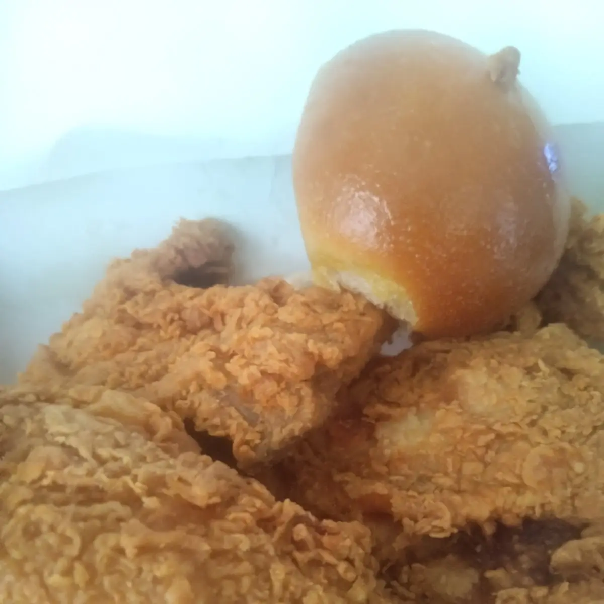 Three Huge Crispy Chicken Breast