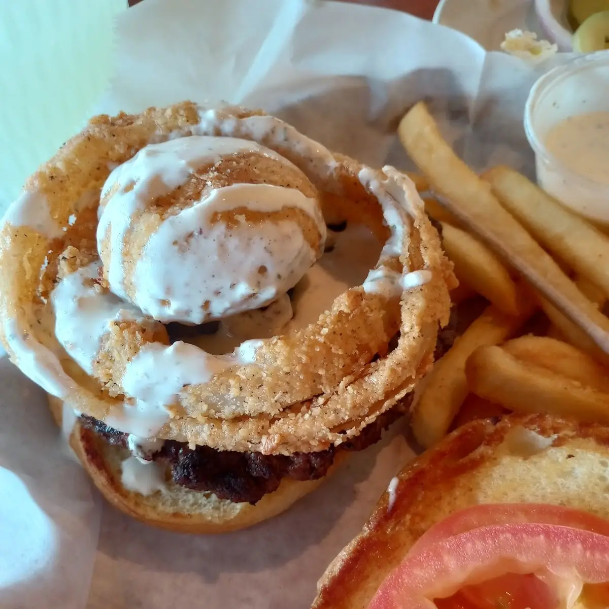 Ranch Smash Burger