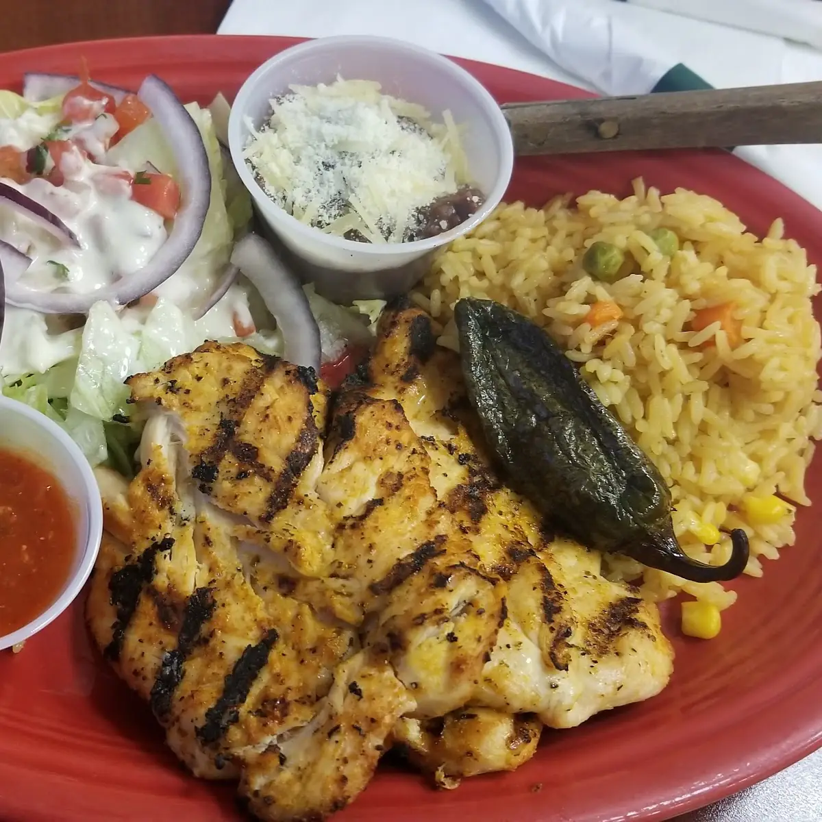 Pollo A la Plancha