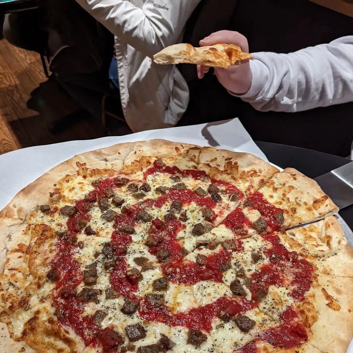 Meatball Parm Pizza