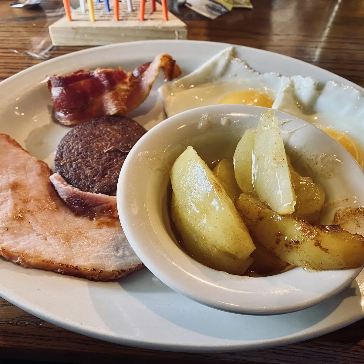 Eggs Bacon Sausage Ham