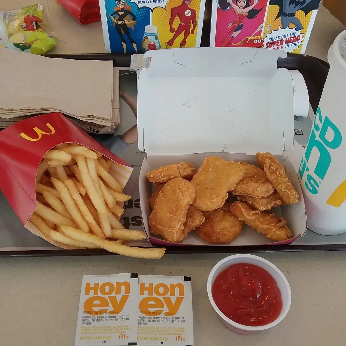Chicken Nuggets and Fries