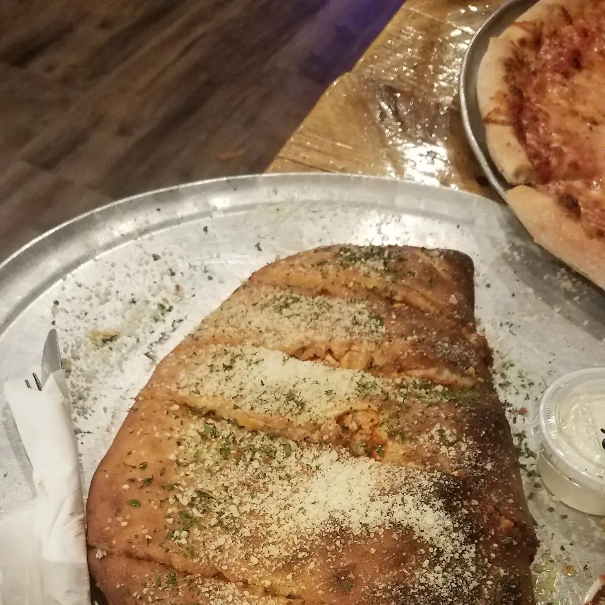 Buffalo Chicken Calzone