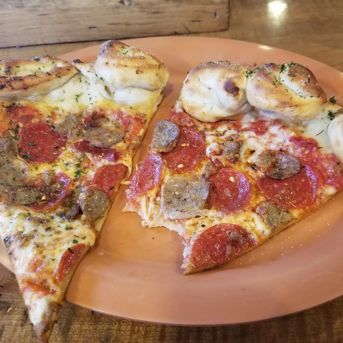 The Original Garlic Knots Crust Cheese Pizza
