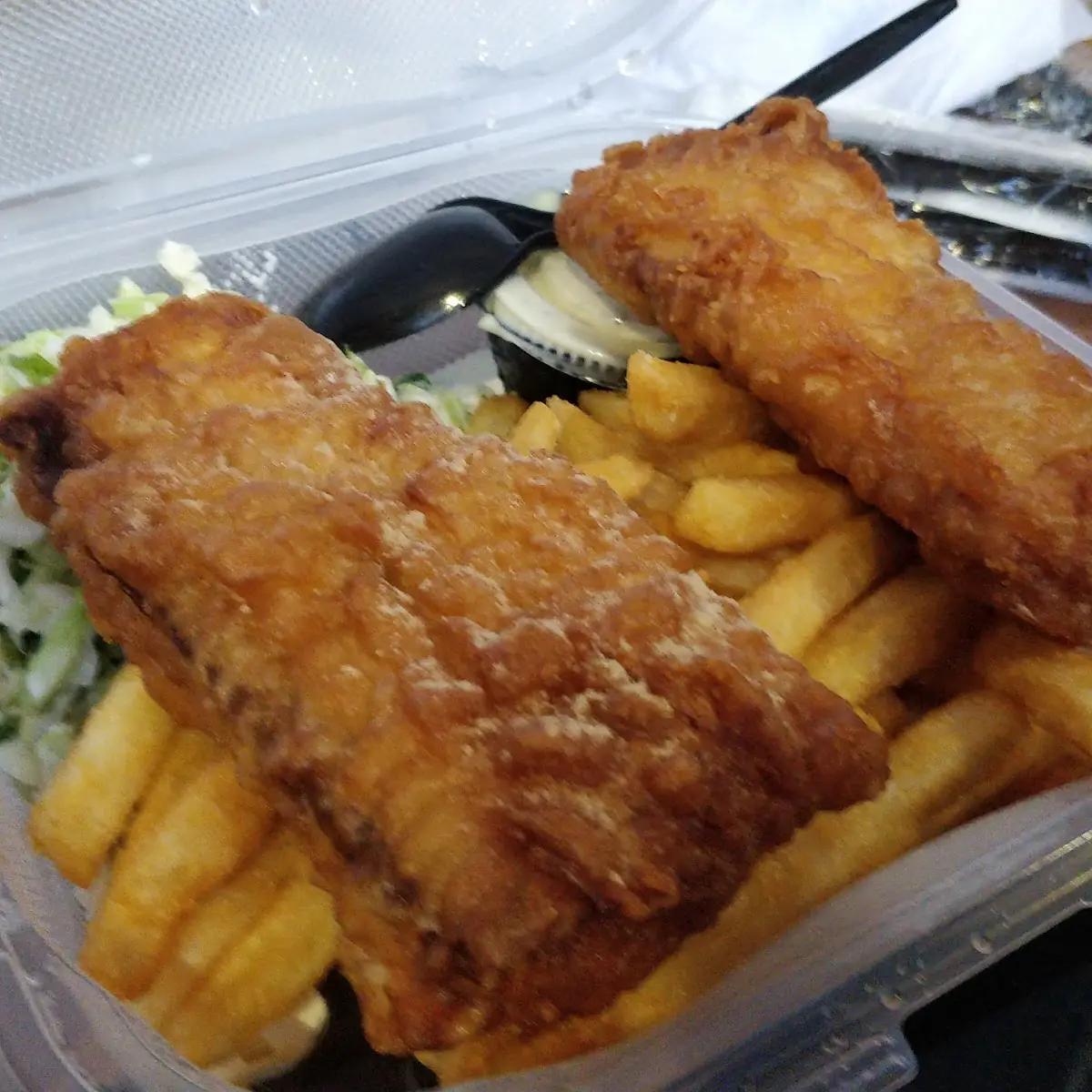 Beer Battered Fish & Chips