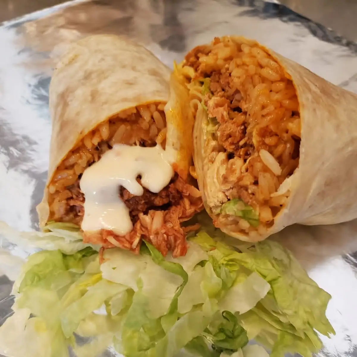 Chicken Burrito's