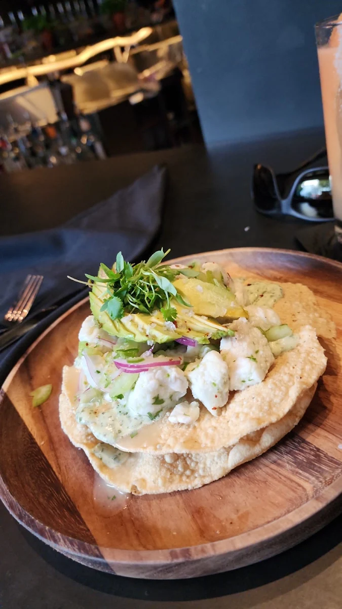Ceviche Tostada