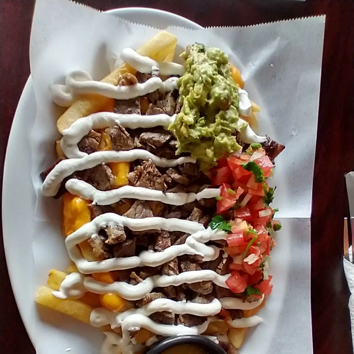 Asada Fries with Cheese