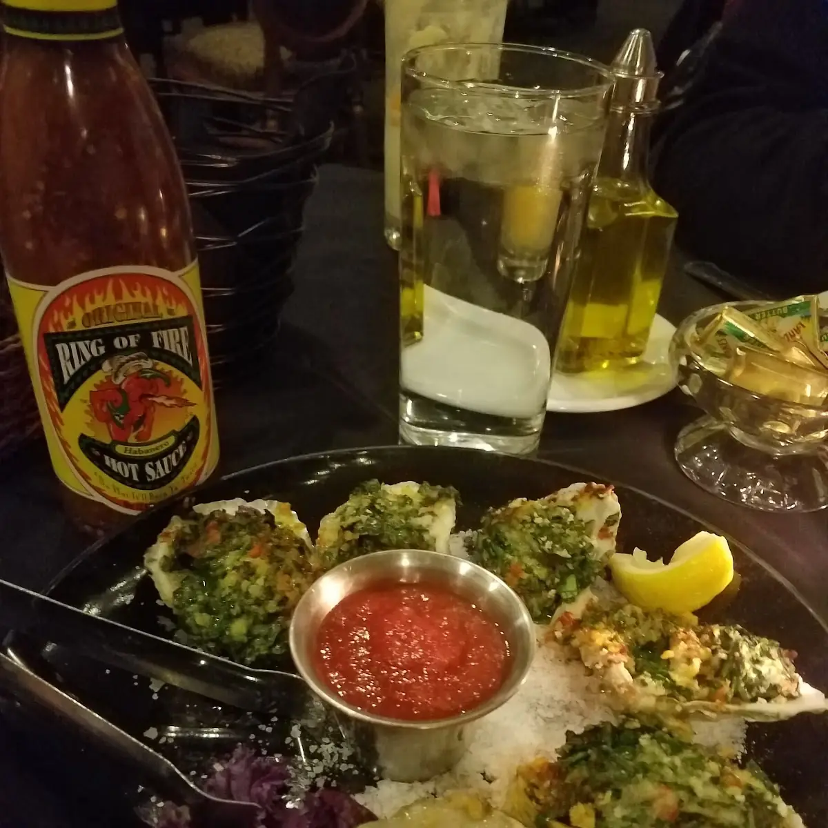 Oysters Rockefeller