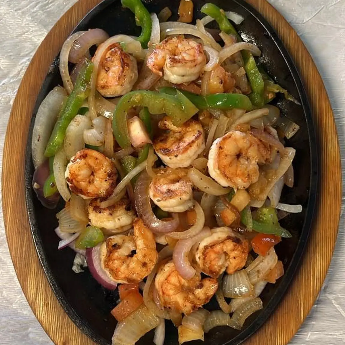 Shrimp Fajitas