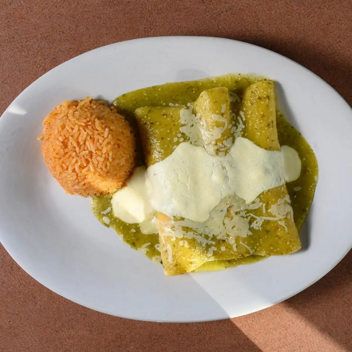 Enchiladas Verdes