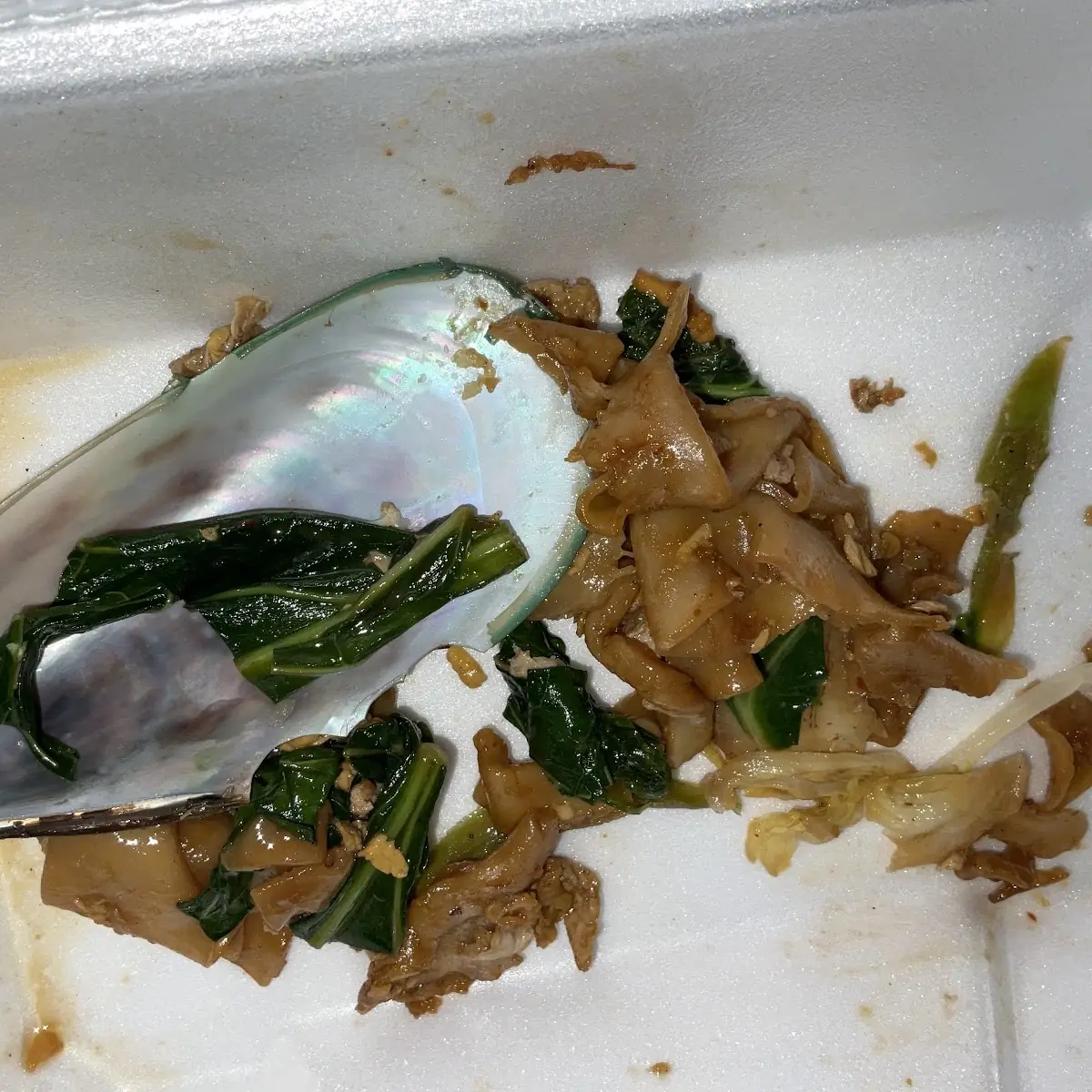 Pad See EW with Seafood