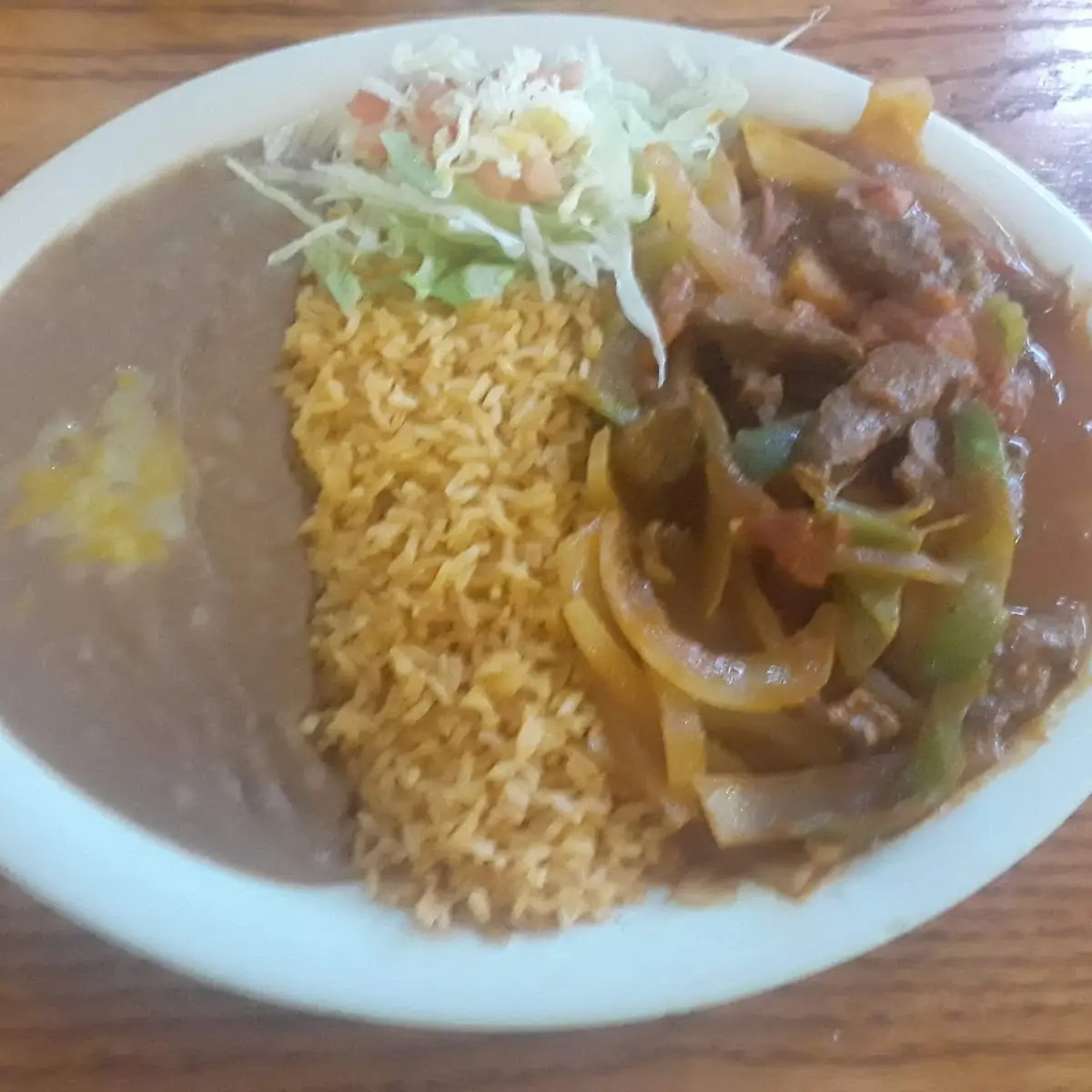 Bistec a La Mexicana Mexican Steak