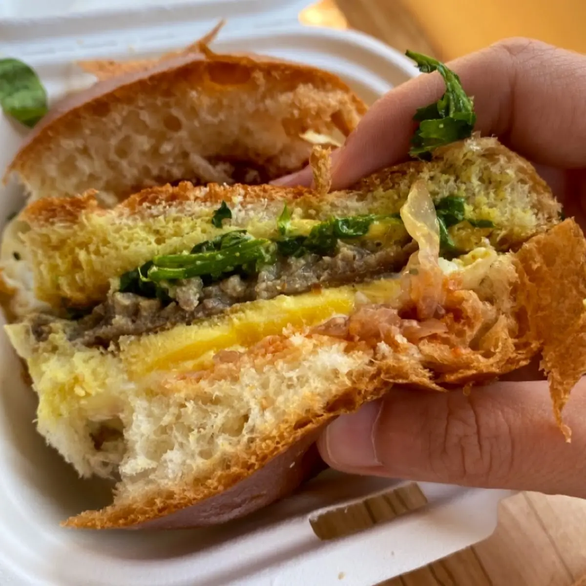 East Breakfast Sandwich