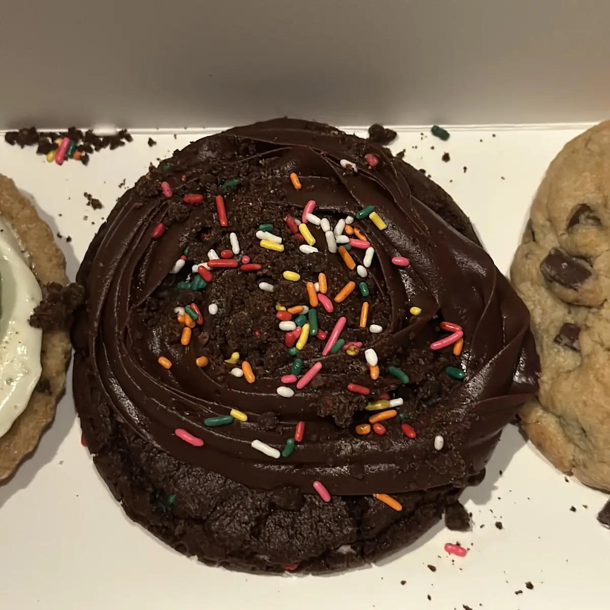 Chocolate Cake Batter Cookie