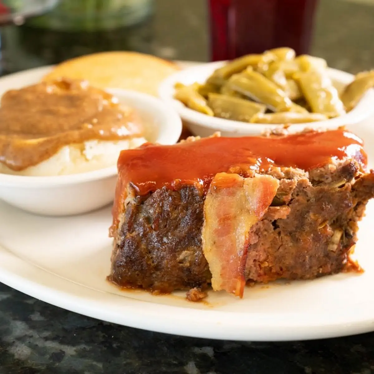 Meatloaf with Tomato Sauce