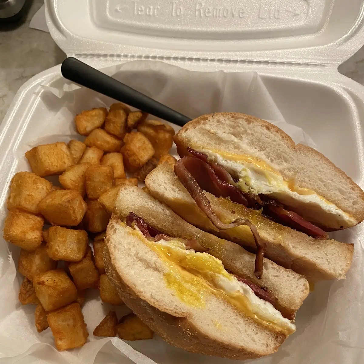 Taylor Ham Egg & Cheese Sandwich