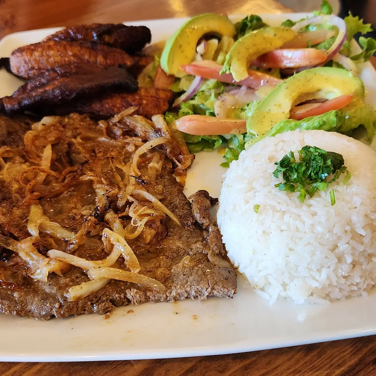 Bistec Encebollado